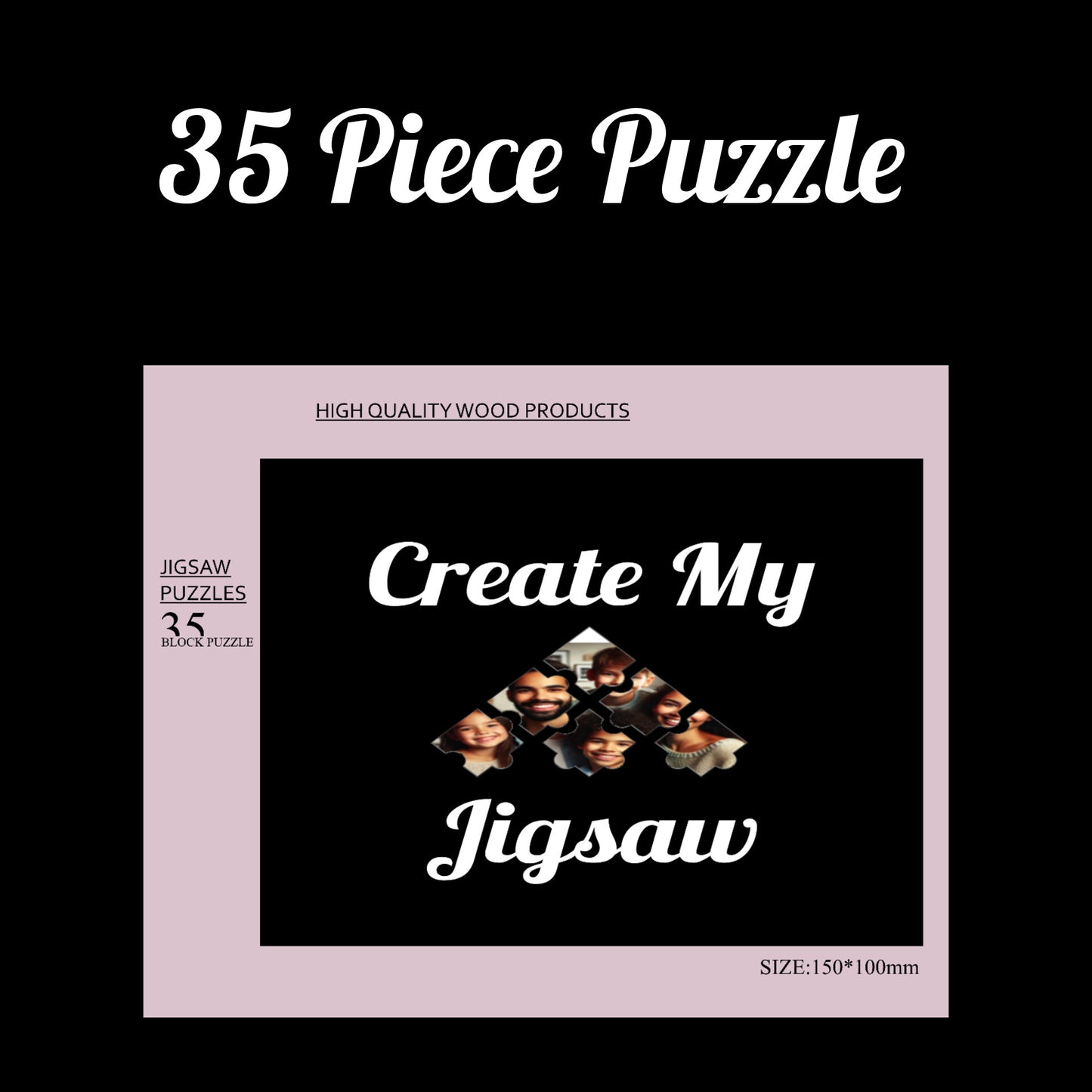 Custom 35 Piece Jigsaw Puzzle