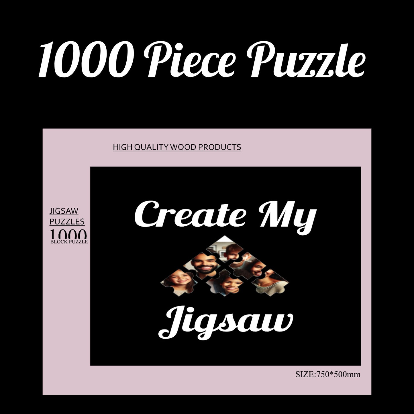 Custom 1000 Piece Jigsaw Puzzle