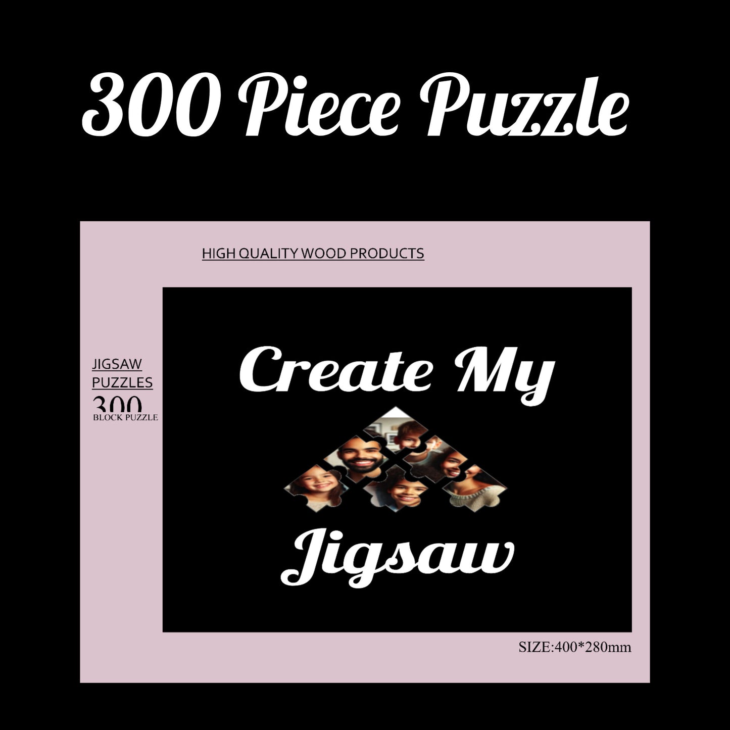 Custom 300 Piece Jigsaw Puzzle